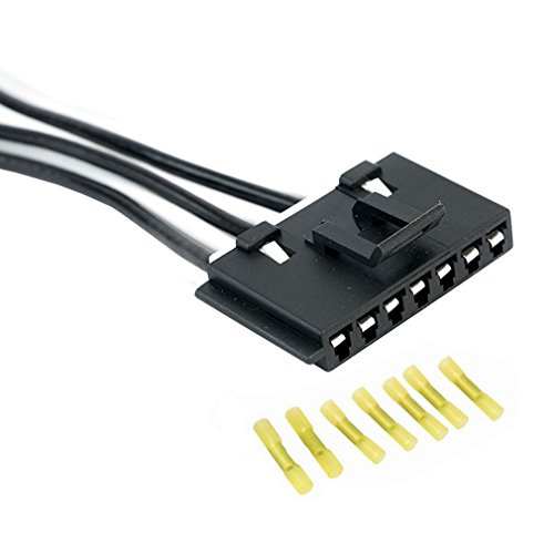 Faersi 89019100 Hvac Fan Blower Motor Resistor Kit With Harness Replacement For 2002-2009 Chevy Trailblazer Gmc Envoy, 2004-2007 Buick Rainier, 2002-2006 Gmc Envoy Xl, 2003-2008 Isuzu Ascender #TOP3