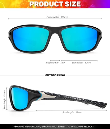Image of 3 PACK Kids Sunglasses Boys Girls Baseball Sunglasses Youth 4-14, Softball Cycling Polarized Sports Goggles