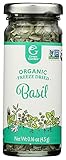 Green Garden Freeze-Dried Organic Basil - Dried Basil Organic Fresh, Basil Seasonings, Freeze Dried Basil Leaves, Basil Dried, Basil Spice, USDA Organic Gluten Free, Non-GMO, Vegan - 0.16 Oz