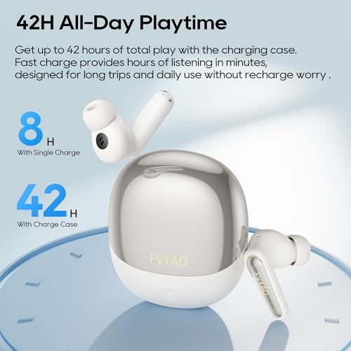 Active Noise Cancelling Earbuds, Wireless Earbuds Earphones Bluetooth 5.4 - image 7