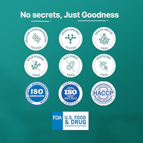 Image of GREEN PROTEIN Plant Protein Powder 1Kg Pure Unflavored | Vegan Pea Protein | 20g Protein Per Serving | Keto Friendly | Soy, Dairy & Gluten Free