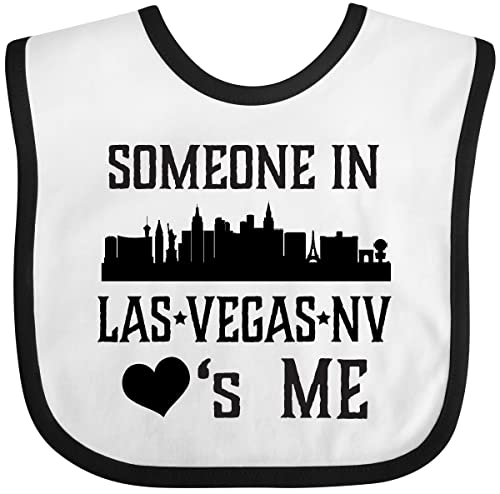 inktastic Las Vegas Nevada Someone Loves Me Skyline Baby Bib