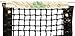 Har-Tru Royale 3.0mm Double Braided Tennis Net w Center Strap & Pipe Anchor