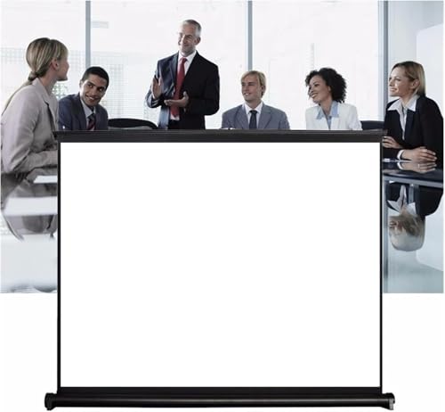 Écran de projection portable compact pour petite salle de conférence
