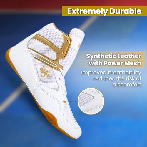 Image of RXN Wrestling & Kabaddi Shoes|High Ankle Support Non-Slip Shoes