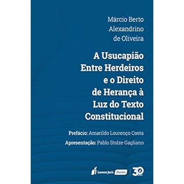 Capa do livro Usucapião Entre Herdeiros E O Direito De Herança À Luz Do Texto Constitucional, A - 2020