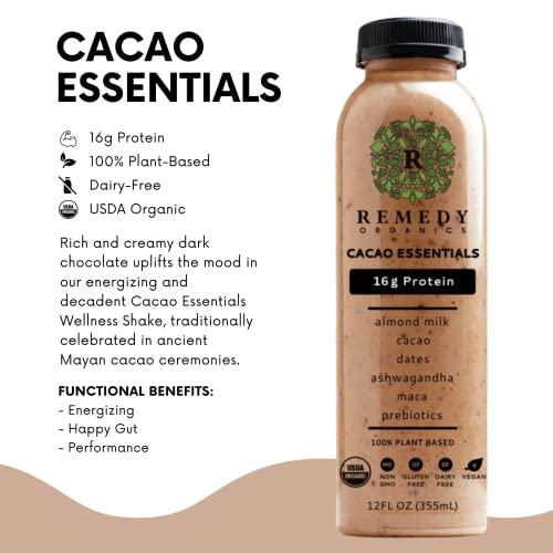 Remedy Organics Variety Assortment Case 10-Pack | Plant Based Protein Shakes, Ready To Drink | Usda Organic, Gluten Free, Dairy Free, Soy Free #TOP1