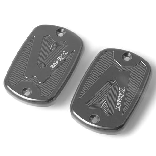 �I�[�g�o�C�A�N�Z�T���[ �ɓK�����郄�}�n TMAX 560 /SX/DX/MAX TECH 2020 2021 2022 2023 2024 CNC �A���~�V�����_�[�J�o�[ �u���[�L�t���[�h���U�[�o�[�L���b�v�J�o�[(Gray)