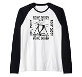 Disney The Nightmare Before Christmas Jack Bone Daddy Frame Raglan Baseball Tee