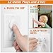 Baby Proof Kit, 58 Packs Baby Proofing Kit Essentials Child Proofing Appliance with Cabinet Locks, Corner Guards and Outlet Covers - All-in-one Super Value Child Proof Kit