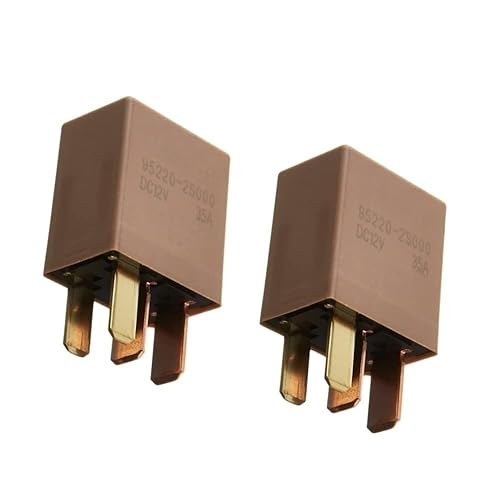 Komitasui Relé de potencia 95220-2S000 Relé de caja de fusibles relé automotriz multiusos relé de arranque negro relé de alta resistencia para