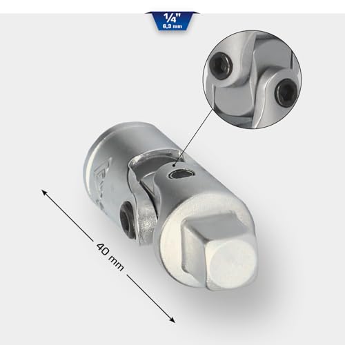 KS TOOLS 1/4 Universalgelenk (Packung mit 2)