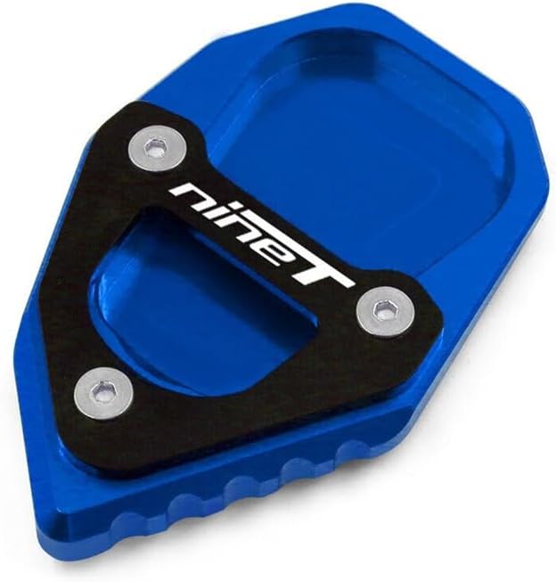 Motorcycle Foot Plate Pad for B&MW R1200R R Nine T R9T 17-18 Kickstand Foot Side Extension Pad Support Plate Enlarge Stand CNC Aluminum Alloy