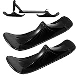 Skiscooter-Umbauset – Skischlitten-Schneeskate, Skiaufsatz | Einfach zu montierender Schneeschlitten | Verstellbarer Skiscooter für Schneereiten | Langlebiger Schneeschlitten für Kinder und Erwachsene