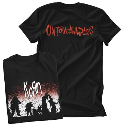 T-shirt Korn officiel vêtement musique métal homme rock Untouchables