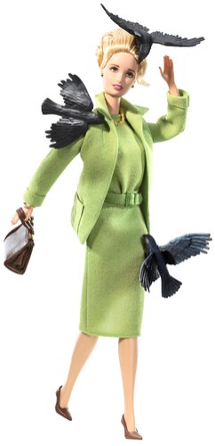 Barbie Collector 2008 Black Label - Pop Culture Collection - Alfred Hitchcock's The Birds Barbie Doll #TOP28