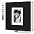 Vienrose Photo Album Self Adhesive for 2x3 4x6 5x7 8x10 Pictures DIY Scrapbook 40 Blank Pages Linen Cover Memory Book for Wedding, Baby Growth, Travel, Black