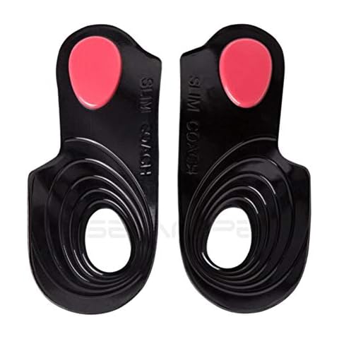 Orthopedic Insoles Heel Pads, Silicone Anti-Slip O/X Type Leg Correction Insoles Support Shoe Inserts Cover