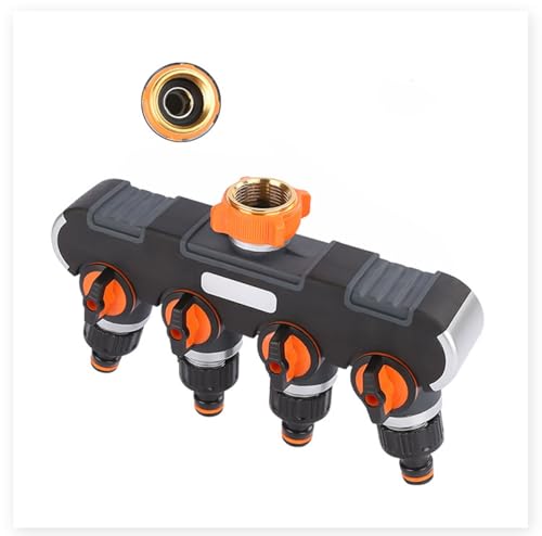 4-Wege-Verteiler für Garten mit 3/4″ Wasseranschluss