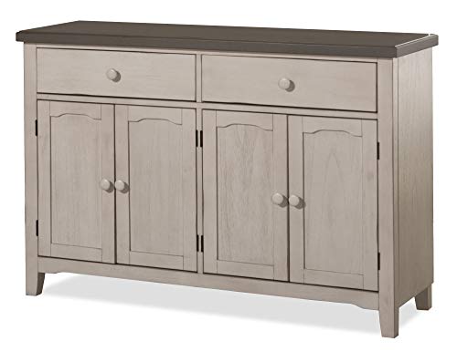Hillsdale Furniture Hillsdale Clarion Server Distressed Gray/Sea White