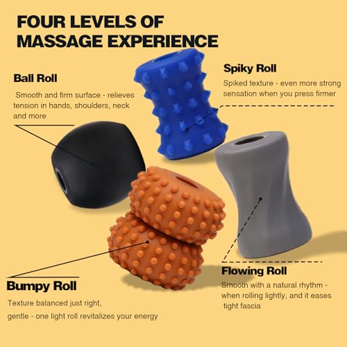 Mini Fidget Spinners for Adults Teens, 2-in-1 Finger Roller with Stress & Anxiety Relief Functions, Stress Relief & Focus Tool for Office, Home (Style 1) - Image 5