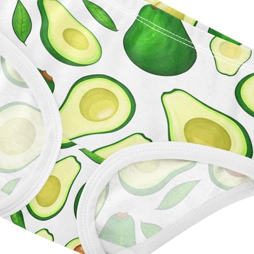 Fruit Avocado Toddler Girls's Underwear 2T 23022314