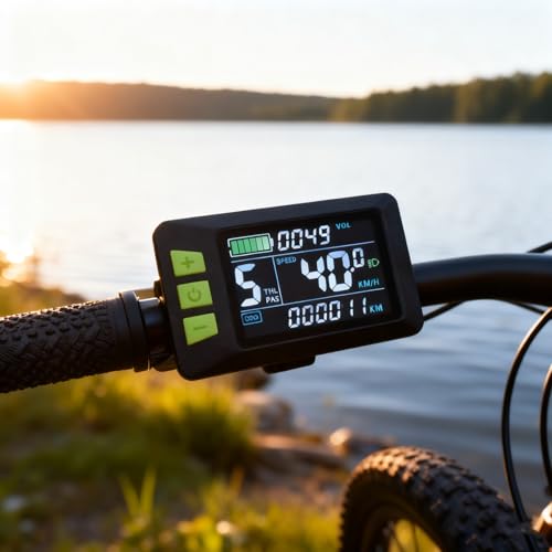 48V speedometer with USB charging port