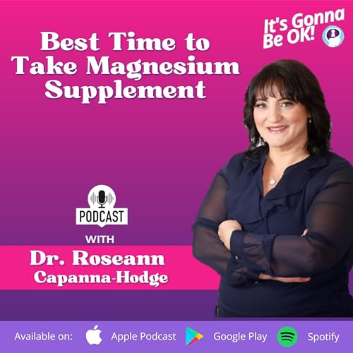 296: Best Time to Take Magnesium Supplement Podcast Por  arte de portada