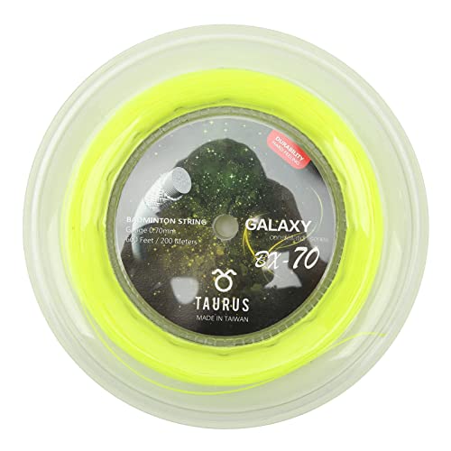 Cuerda de bádminton Buachois para entrenar con volantes, 200m de alta elasticidad