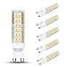 Price comparison product image HiBay 5 Pack 7W G9 LED Bulbs Warm White Light Equivalent 60W Halogen 3000K Energy Saving Lamp 600lm Bright 360°Beam Angle 240V