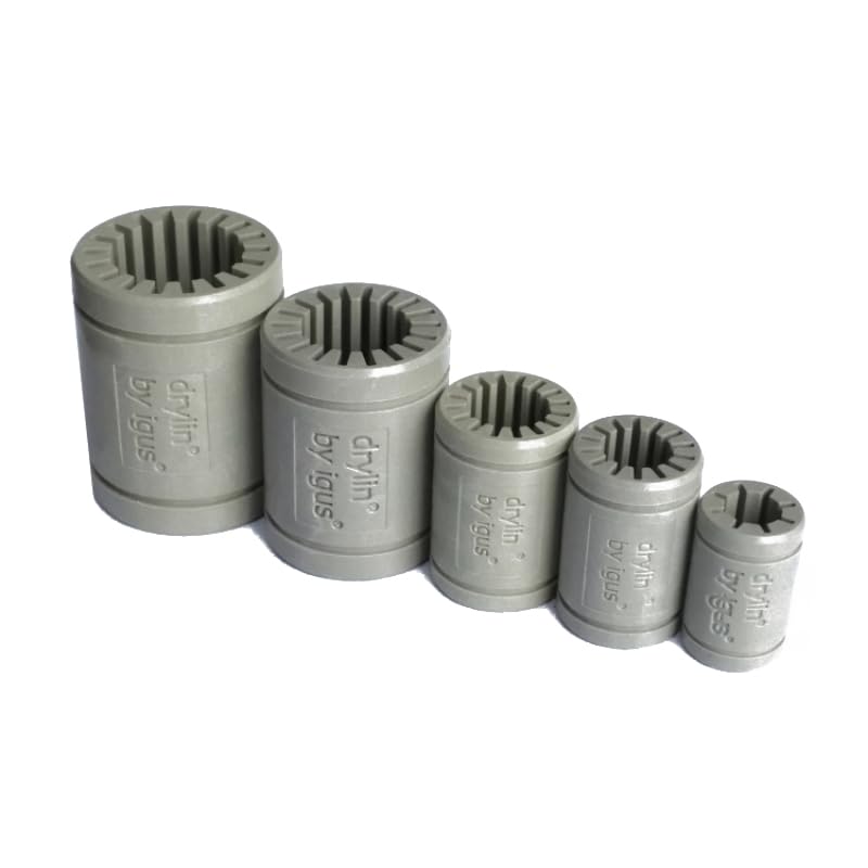 1pcs 16mm*28mm*37mm Precision Linear Bearings Sleeve Engineering Plastic Bushing Abrasion Resistance Anti-Corrosion Grey