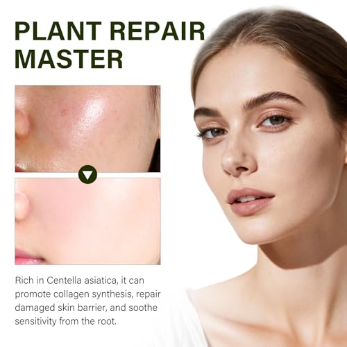 GROEI Centella Asiatica Intensive Hydration Cream, 85% Natural Ingredients, Long-Lasting Moisturizer for Sensitive & Dry Skin, Face Moisturizer Cream, 50g