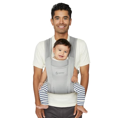 Ergobaby Embrace Baby Carrier Newborn to Toddler - Breathable Baby