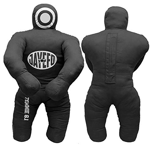 Jayefo Sports Kids Grappling Dummy Punching Bag For Kids Children Wrestling Exercise Bjj Boxing Mma Brazilian Jiu Jitsu Throwing Judo Bag Buddy Youth Training Dummies (Black) #TOP3