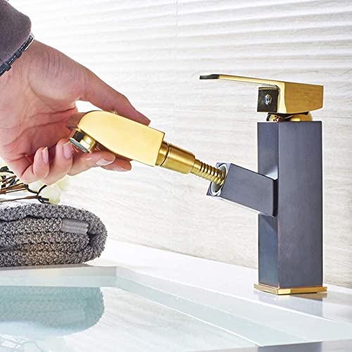 Mitigeur extractible robinet de cuisine laiton évier levier unique - 3