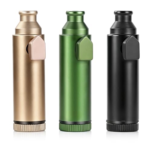 Portable Pepper Shaker (3 pack) - SnuffBulletSniffer Professional, Multi Functional SnortingKit