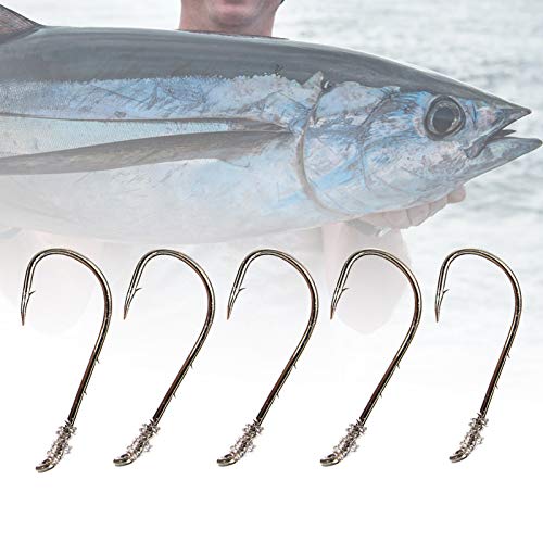 Gancho de peixe, 10 peças para uso ao ar livre, mini ganchos de pesca de aço carbono anticorrosão -