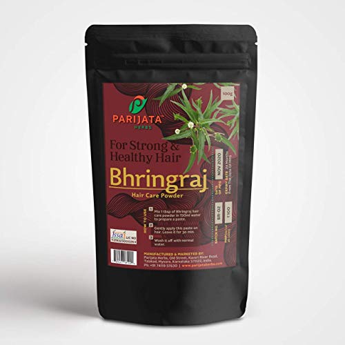 Amrut Parijata Herbs Bhringraj Powder for Hair 100g