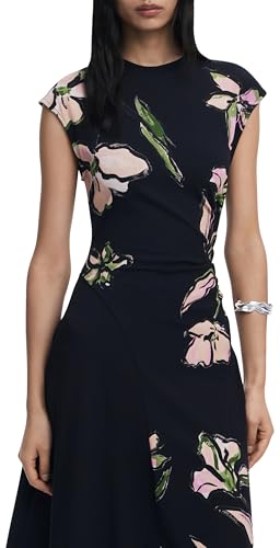 DESIGUAL ABITO LUNGO DONNA NERO