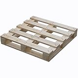 Treaton, Heavy-Duty 4-Way Entry Wooden Pallet – 40x36x5”, Industrial-Grade Hardwood Shipping Pallet, Durable, Reusable, Stackable, Easy to Handle, Commercial Use as a Floor, 1 Pack