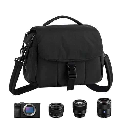 Bolso compacto de la cámara y cámara sling bag pequeña unisex