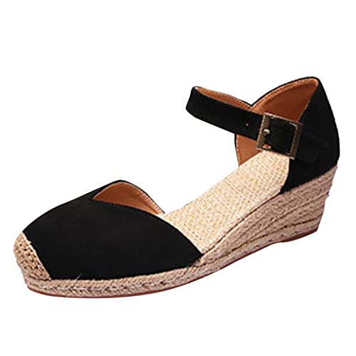 Soutien de la voûte plantaire sandales confortables femme chaussures compensées