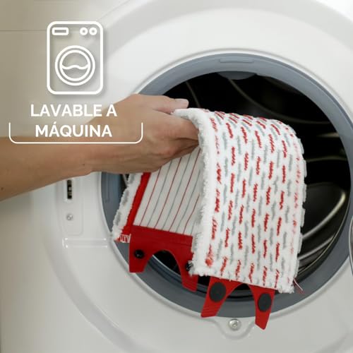 Miniatura 5 de Vileda - Easy Wring Clean Ultramat Turbo - Set Complet Balai À Plat Seau À Pédale Système Rotatif D Essorage Sans Effort