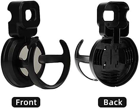 ZBFYZQ for Homepod Mini Wall Mount Seating- Type 2 Types in one Holder - Built-in Cable Management for Space-Saving for Smart Home Speaker Bracket (Black)