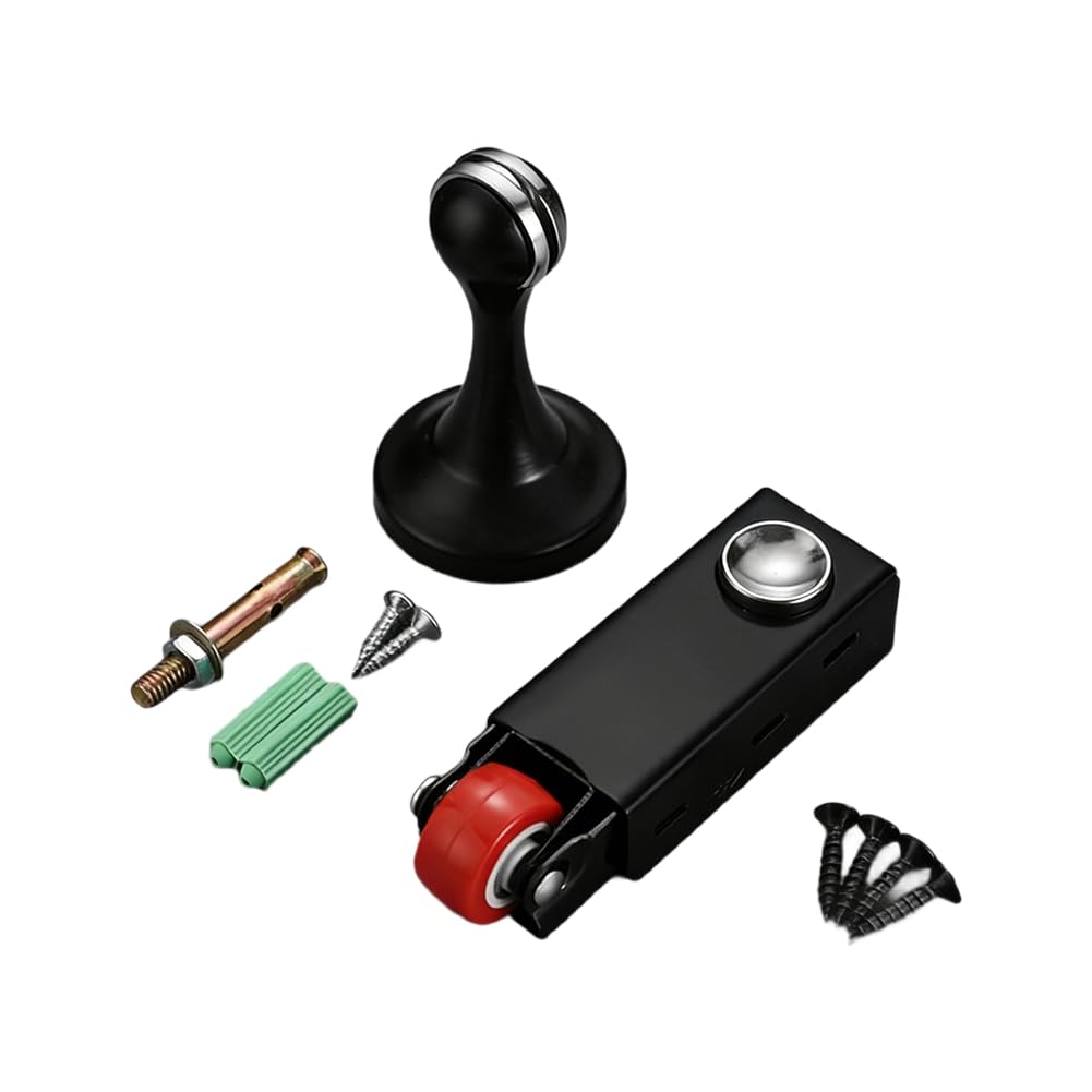 Jnchdghwa Anti-Wear Silent Door Bottom Roller-Load-Bearing Furniture Caster with Anti-Sagging Design B