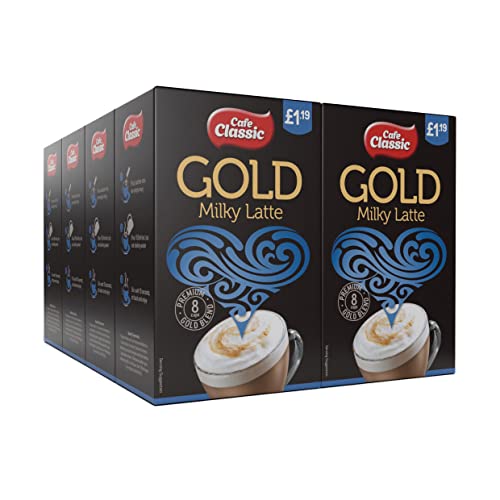 Cafe Classic Instant Latte 64 sachets (Case of 8 x 8 sachets)