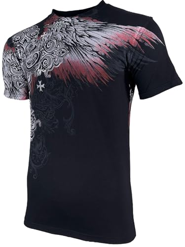 Xtreme Couture by Affliction Y2K T-shirt pour homme, noir, Taille L – vue 4