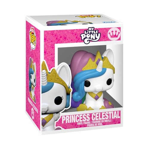 Image of Funko Pop! Bitty Boxes: My Little Pony - Canterlot Castle Playset - Princess Luna and Princess Celestia - Collectable Display Case with Interior Scene and Storage - Gift Idea
