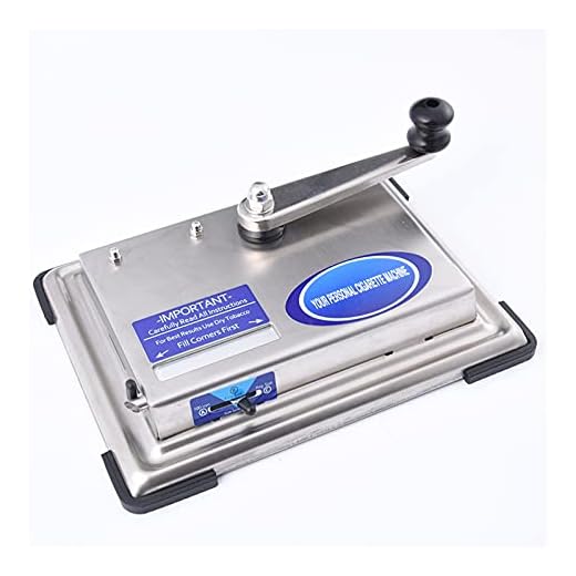 Tobaksrullmaskin Manuell tobaks rullande maskin för 8 mm rör DYL Joint Roller Cigarette Maker Röktillbehör Män Present (Color : A)