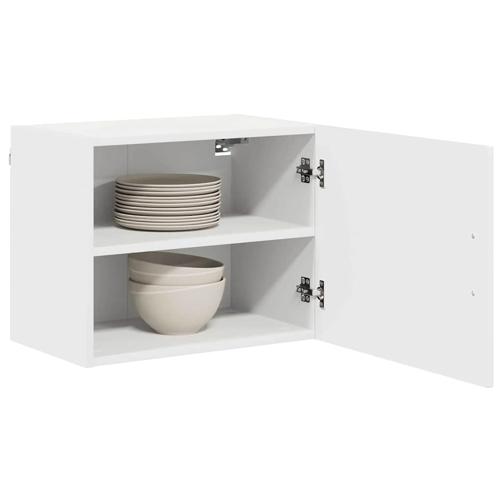 Küchenschrank Front 2 STK. Hochglanz Weiß Holzwerkstoff 50x31x40